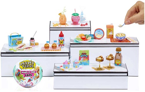 MGA Entertainment coffret miniature créatif - Make It Mini Foods Café Série 5 jouet-3