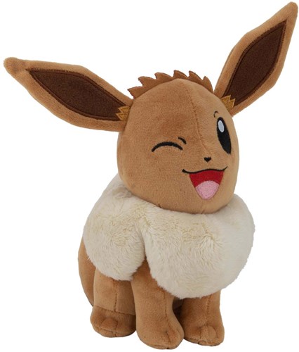 Pokémon pluche knuffel Eevee winking 20 cm - zachte speelgoed Pokémon-2