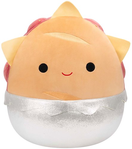 Squishmallows peluche sandwich boulettes de viande 40cm jouet-2