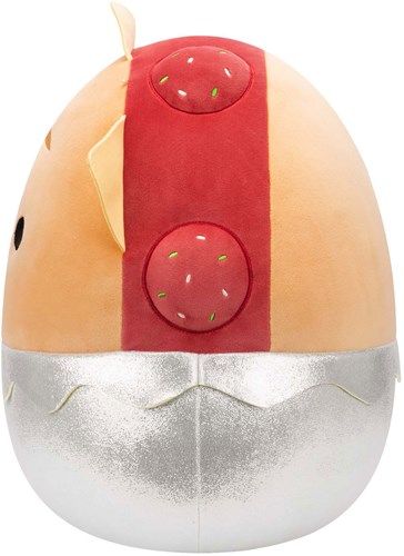 Squishmallows peluche sandwich boulettes de viande 40cm jouet-3