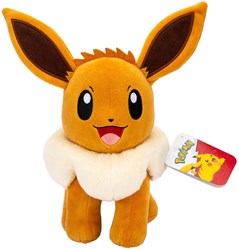Jazwares Pokémon knuffel pluche Eevee 30cm - zachte knuffel speelgoed