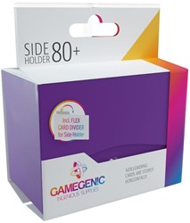 Gamegenic deckbox kaartenhouder paars 80+ kaarten waterafstotend