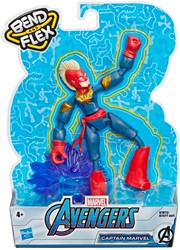 Hasbro Avengers actiefiguur - Captain Marvel flexibel speelfiguur 15cm
