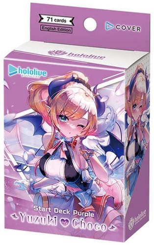 Asmodee Hololive OCG jeu de cartes Starter Deck Yuzuki Choco 71 cartes