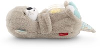 Mattel peluche Fisher-Price Loutre du coucher - jouet bébé compagnon sommeil-3