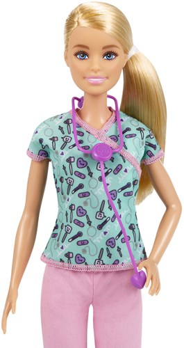 BEX poupée Barbie infirmière avec accessoires - poupée mannequin pour enfants-3