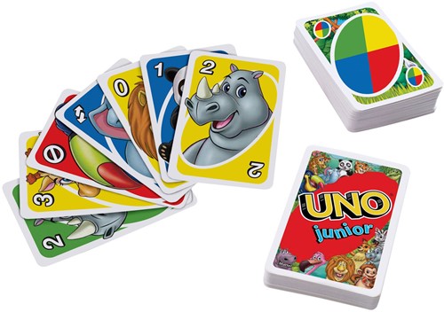 Mattel kaartspel Uno Junior-3