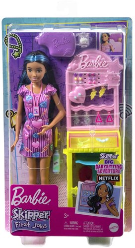 Barbie Skipper Babysitters speelgoed - Eerste Baantjes Jewelry Booth set