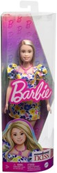 BEX poupée Barbie fashionista robe à fleurs - poupée Barbie trisomie 21