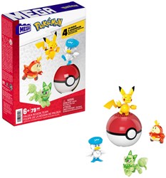Pokémon bouwset Paldea Region Team - constructiespeelgoed met Pikachu