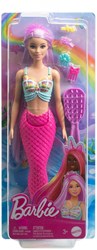 BEX Barbie Poupée Sirène - queue rose - accessoires de coiffure fantaisie