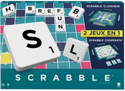 Mattel Scrabble - Bordspel Frans - Educatief spel voor 2-4 spelers