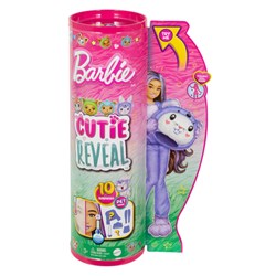 Mattel Barbie Modepop Cutie Reveal - Dierenpak Konijn Koala - Verrassing