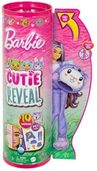 Mattel Barbie Modepop Cutie Reveal - Dierenpak Konijn Koala - Verrassing