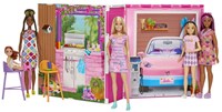 Barbie Maison de vacances maison de poupée avec poupée - Set de jeu maison Barbie-3