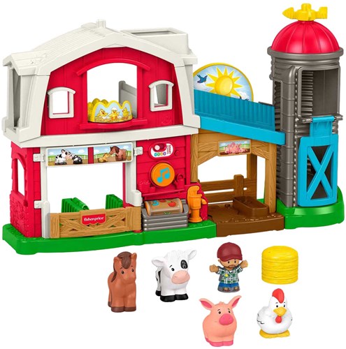 Fisher-Price Little People boerderij speelgoed interactief leren-2