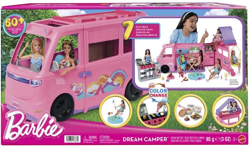 Mattel Barbie camper speelgoedauto - droomcamper speelset met accessoires