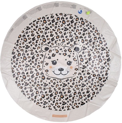 Swim Essentials waterspeelmat beige luipaardprint 150 cm tuinplezier