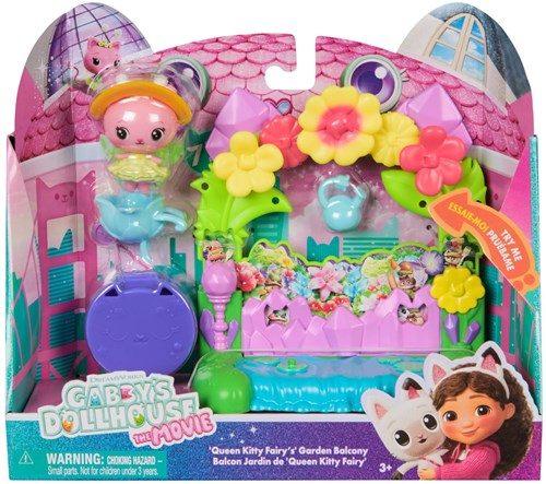 Spin Master Gabby's Poppenhuis balkon fee speelset met accessoires