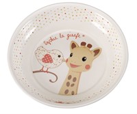Vulli Sophie de giraf maaltijdset - kinderservies - 5-delig - rood-2