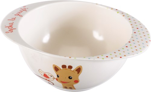 Vulli Sophie de giraf maaltijdset - kinderservies - 5-delig - rood-3