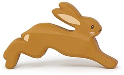 Tender Leaf houten speelfiguur haas - bosdier speelgoed voor kinderen