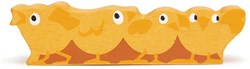 Tender Leaf animaux de ferme poussins - jouets en bois animaux jaunes