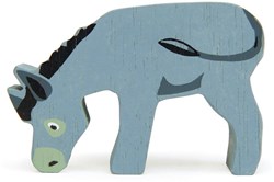 Tender Leaf animal de ferme en bois - jouet âne durable gris