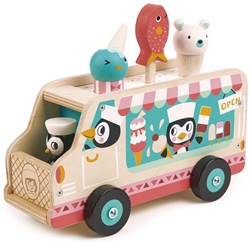 TENDER LEEF Pinguin's IJskarretje