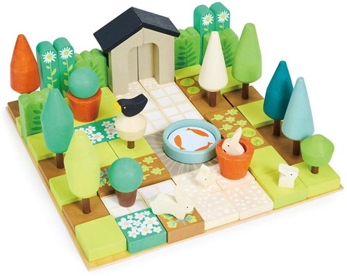 Tender Leaf houten tuin speelgoed set - tuinieren en ontwerpen
