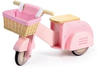 Tender Leaf trottinette en bois avec panier - jouet draisienne