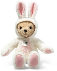 Steiff pluche Hoodie-Teddy bear rabbit, white - 27 cm