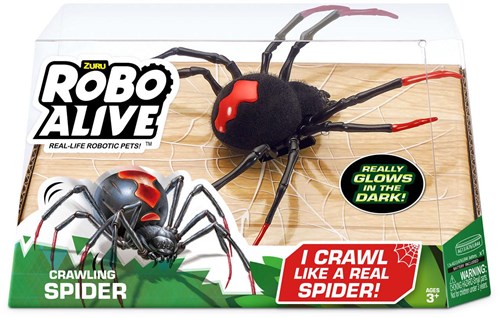 Zuru speelgoed Robo Alive robot spin glow in the dark kinderen-3