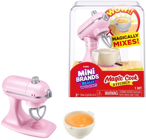 Zuru speelgoed keukenmixer Mini Brands Cook Kitchen Mixer voor kinderen-3