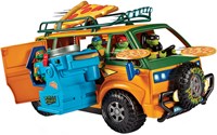 Voiture jouet Teenage Mutant Ninja Turtles Pizza Fire Van - véhicule d'action