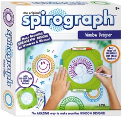 Boti spirograaf raam knutselset - Window Designer kleurset