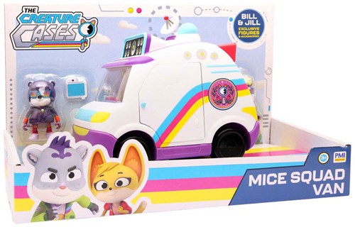 Boti jouets Mice Squad Van Kit & Sam - bus d'aventure Creature Cases