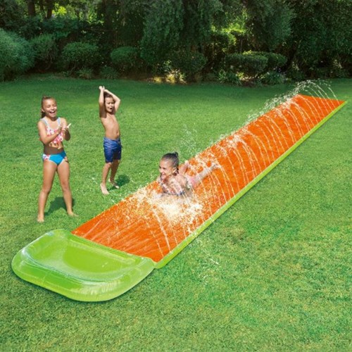 Summer Waves toboggan aquatique 1 personne 549 x 79 cm plaisir au jardin-2
