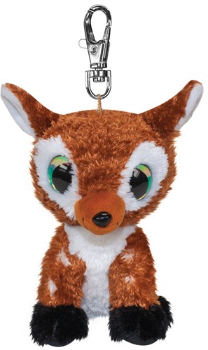 Lumo Stars porte-clés peluche cerf Dear - peluche mignonne 8,5 cm