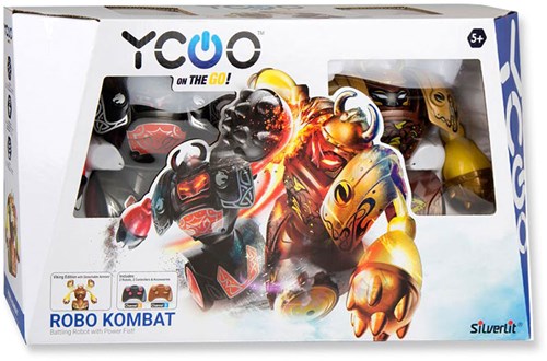 Robo Kombat Viking gevechtsrobot speelgoed set met controllers