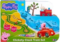 Spectron Peppa Pig speelgoed treinset - interactieve speelbaan met geluid