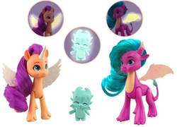 Hasbro My Little Pony jouets dragon Dragon Light Reveal set de 3 pièces