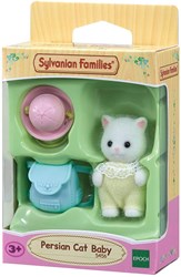 Sylvanian Families Bébé Chat Persan - Figurine Maison de Poupée