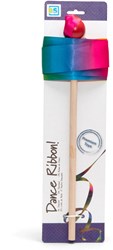 BS Toys danslint regenboog - houten stok - 3,7 meter lang