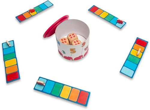 BS Toys Bluff des éléphants - Jeu de dés pour enfants et adultes - Bois FSC-2