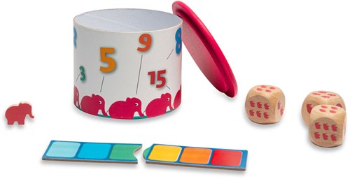 BS Toys Bluff des éléphants - Jeu de dés pour enfants et adultes - Bois FSC-3