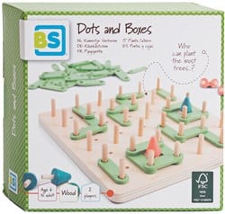 BS Toys Dots & Boxes Houten Spel