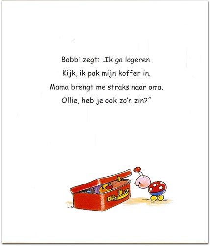 Kluitman Bobbi livre d'images nuitée pour tout-petits et maternelles 2+-3