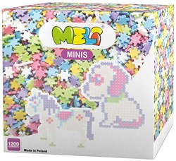 K'nex bouwblokken pastel 1200dlg - creatieve speelset voor kinderen