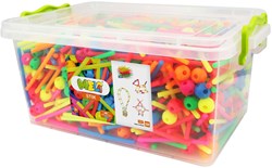 K'nex bouwset Meli Stik Neon 1200dlg educatief constructiespeelgoed
